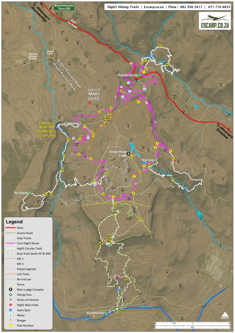 High5Hiking_Map